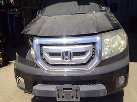 2009 HONDA PILOT, BLACK, EX-L, 3.5, AT, AWD,  A25150